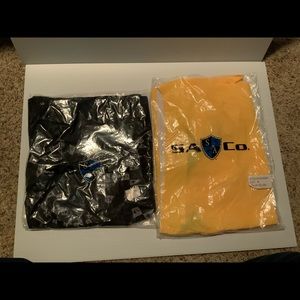 2 pairs of SA Co. swim trunks